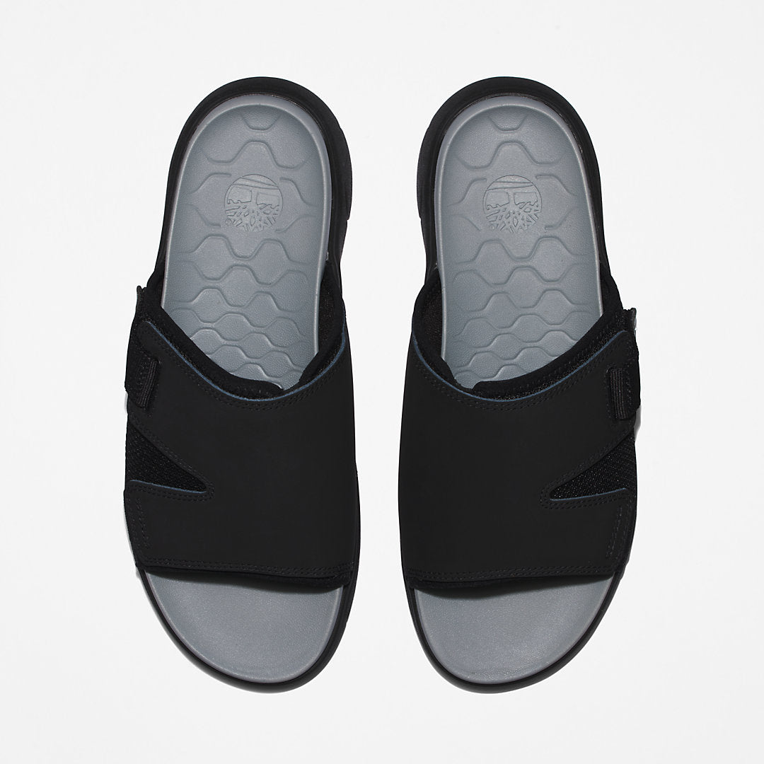 Mens Timberland TBL® Whitehaven Slide Sandal for Men in Black