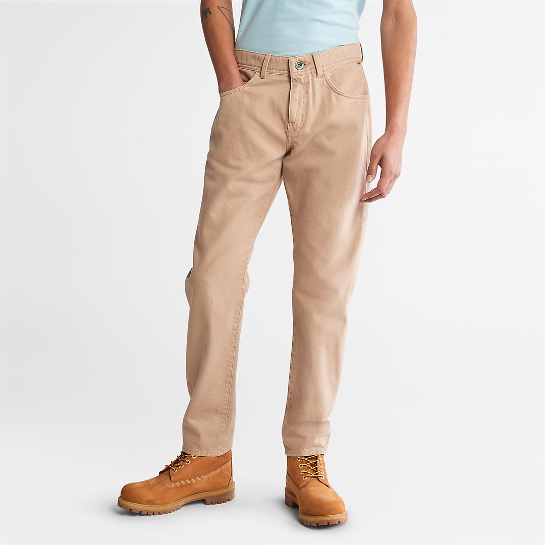 Mens Timberland Outdoor Heritage EK+ Denim Jeans for Men in Beige