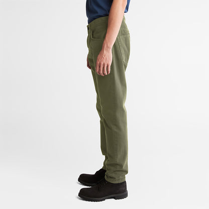 Mens Timberland Outdoor Heritage EK+ Denim Jeans for Men in Green