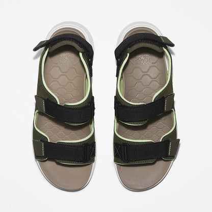 Mens Timberland TBL® Whitehaven Backstrap Sandal for Men in Dark Green