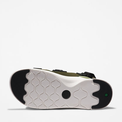 Mens Timberland TBL® Whitehaven Backstrap Sandal for Men in Dark Green