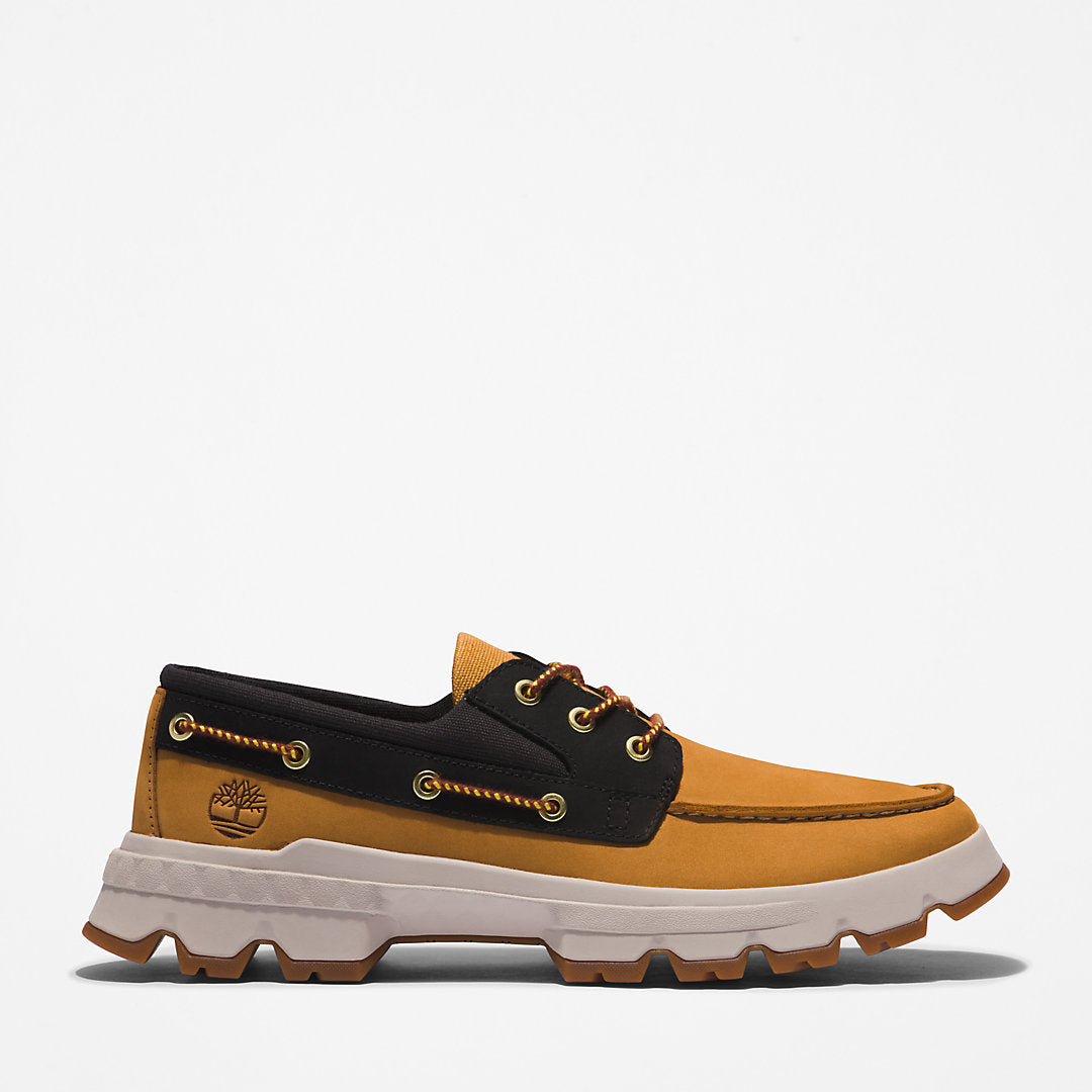 Mens Timberland TBL® Originals Ultra Moc-toe Boat Shoe for Men in Yellow