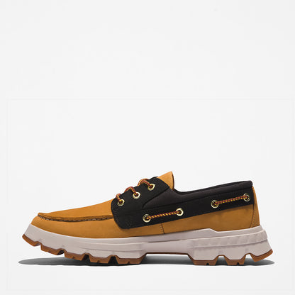 Mens Timberland TBL® Originals Ultra Moc-toe Boat Shoe for Men in Yellow