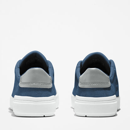 Kids Timberland Seneca Bay Leather Trainer for Kids in Blue