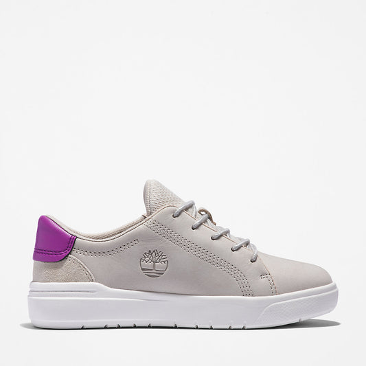 Kids Timberland Seneca Bay Leather Trainer for Kids in White