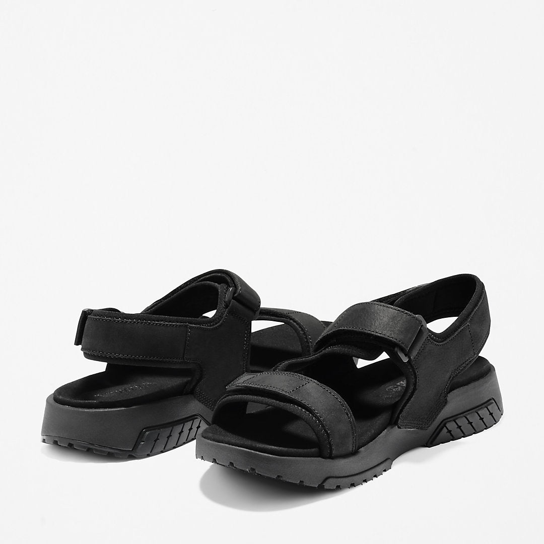 Mens Timberland Anchor Watch Backstrap Sandal for Men in Black
