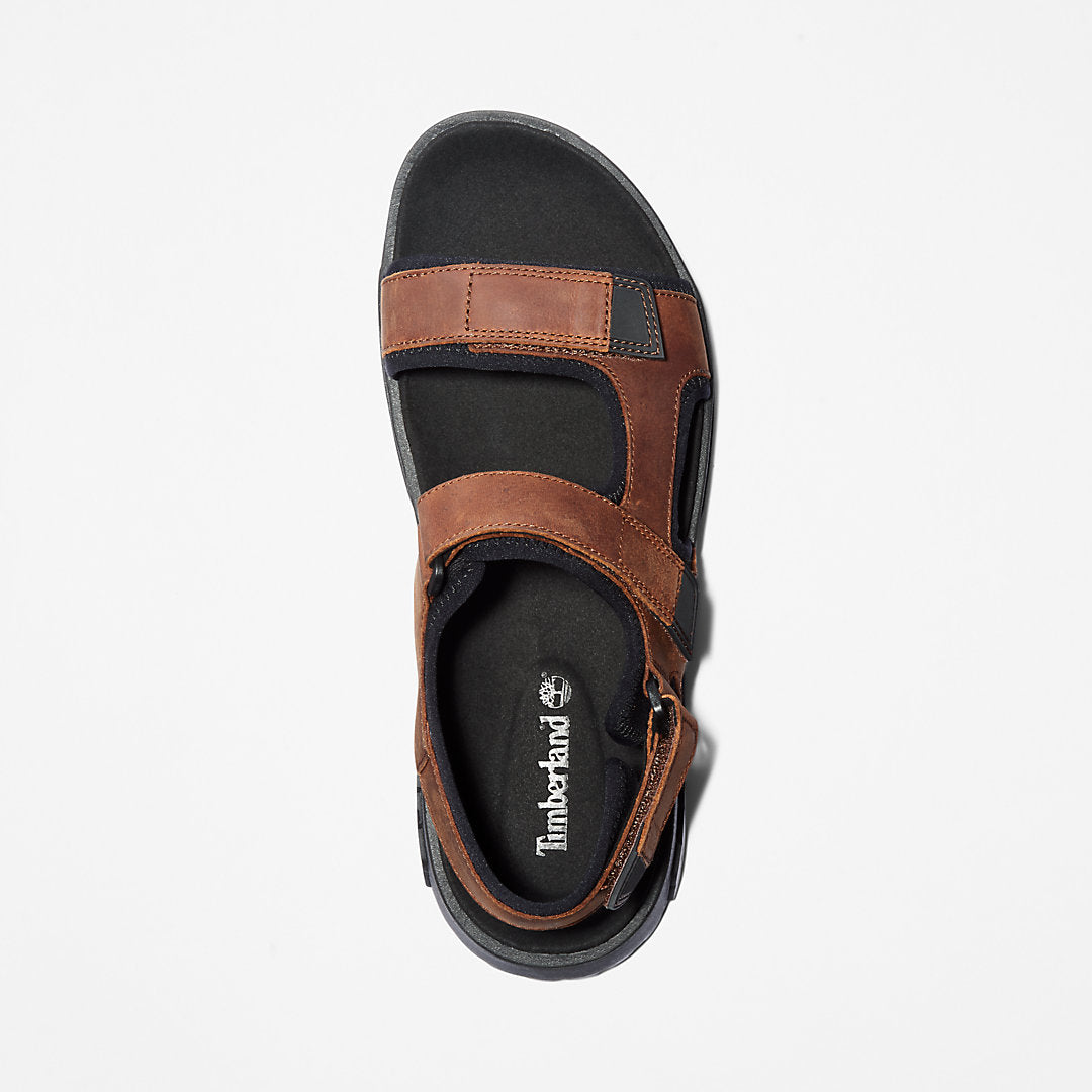 Mens Timberland Anchor Watch Backstrap Sandal for Men in Brown