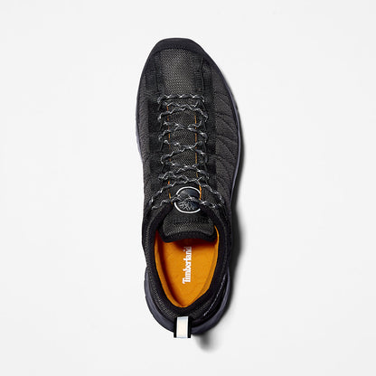 Mens Timberland Solar Wave Mesh Sneaker for Men in Monochrome Black