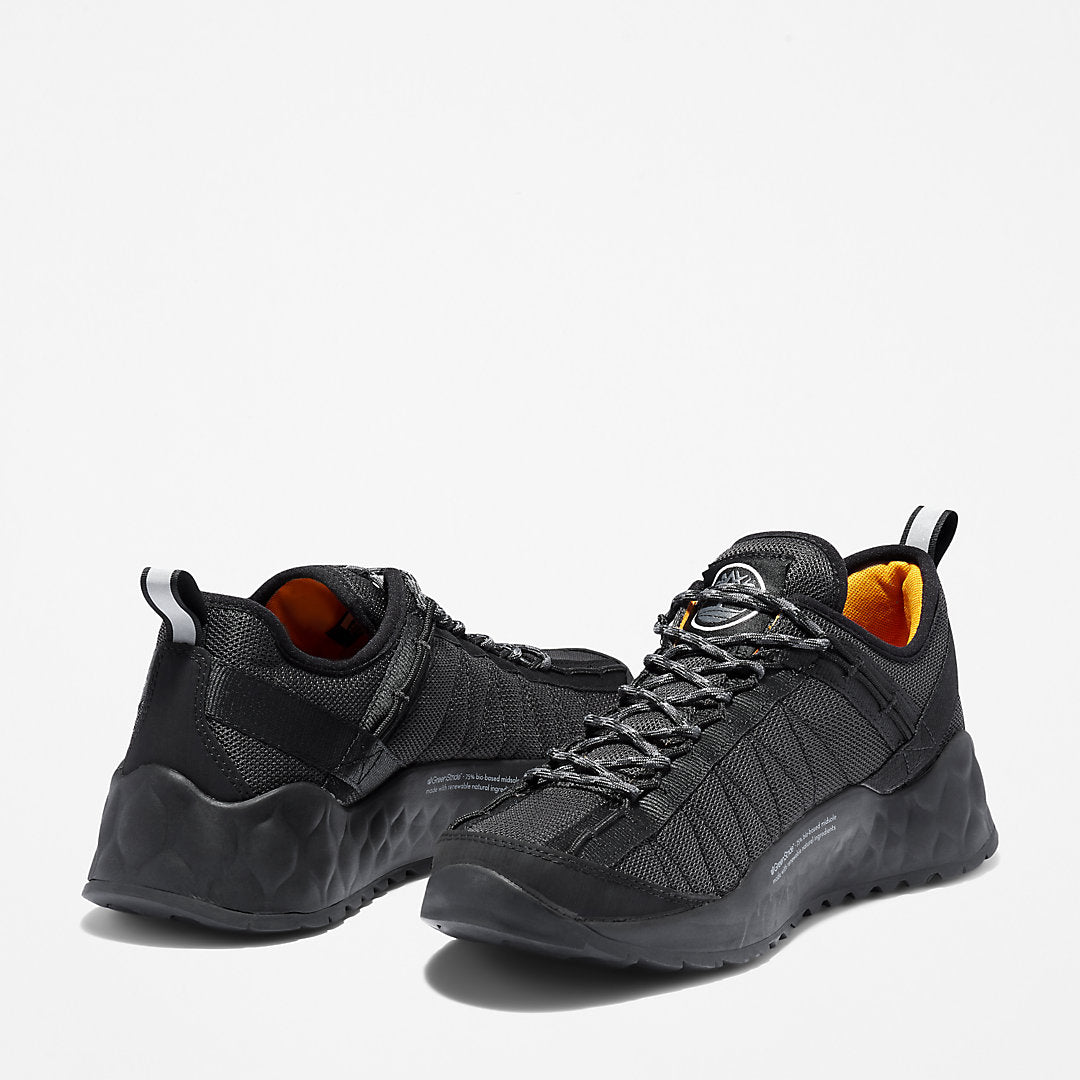 Mens Timberland Solar Wave Mesh Sneaker for Men in Monochrome Black