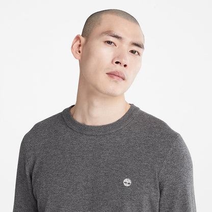 Mens Timberland Cohas Brook Crewneck Sweater for Men in Grey