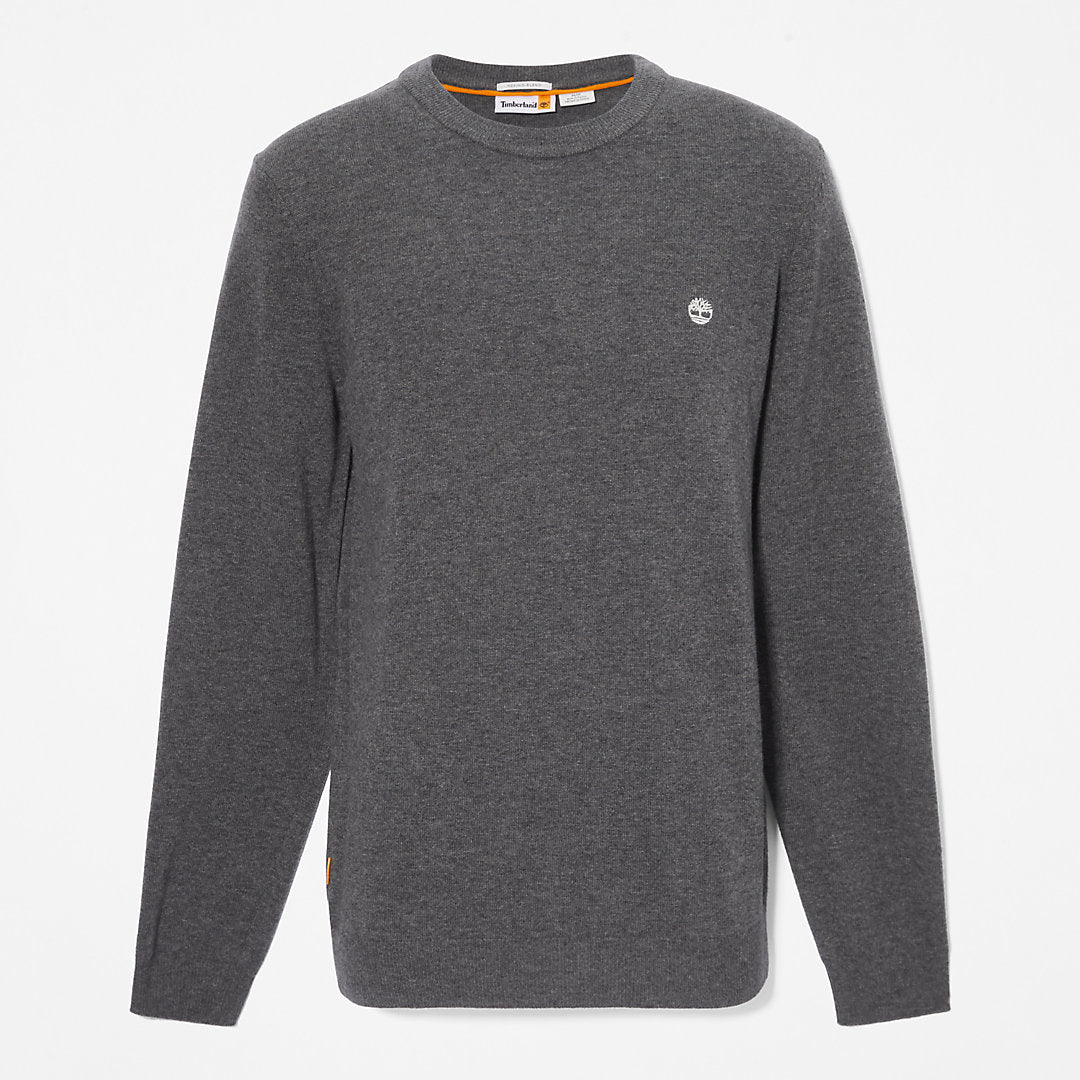 Mens Timberland Cohas Brook Crewneck Sweater for Men in Grey