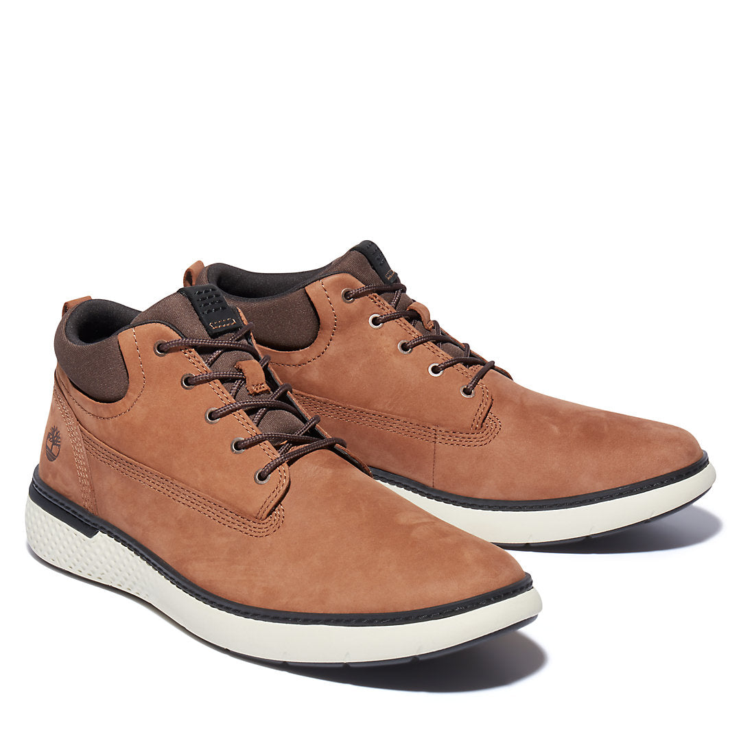 Mens Timberland Cross Mark Chukka for Men in Dark Brown