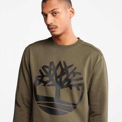Mens Timberland Timberland® Tree-Logo Sweatshirt for Men in Dark Green