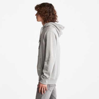 Mens Timberland Core Tree Logo Hoodie for Men in Grey