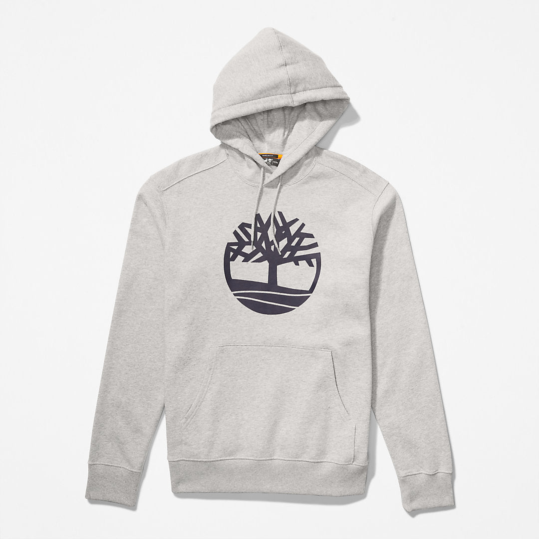 Mens Timberland Core Tree Logo Hoodie for Men in Grey