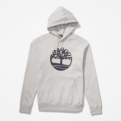 Mens Timberland Core Tree Logo Hoodie for Men in Grey
