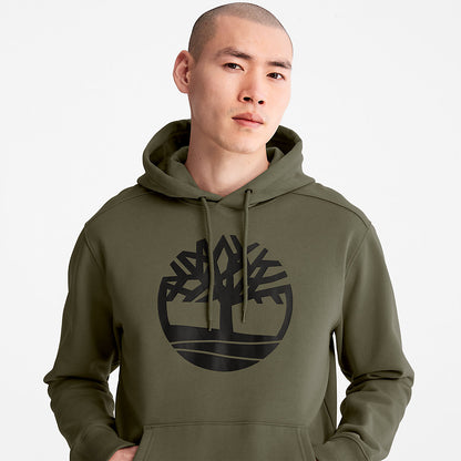 Mens Timberland Timberland® Tree-Logo Hoodie for Men in Dark Green