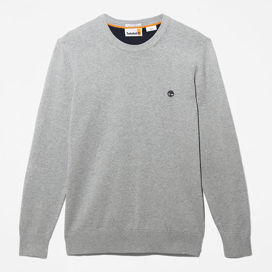 Mens Timberland Williams River Organic Cotton Sweater for Men in Grey