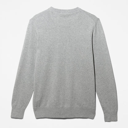 Mens Timberland Williams River Organic Cotton Sweater for Men in Grey