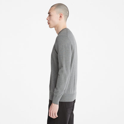 Mens Timberland Williams River Sweater for Men in Dark Grey