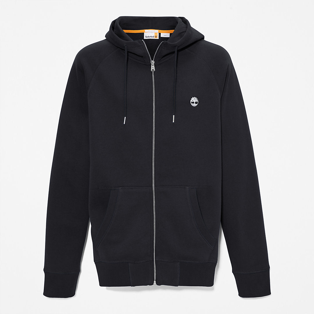 Mens Timberland Exeter River Zip Hoodie for Men in Black