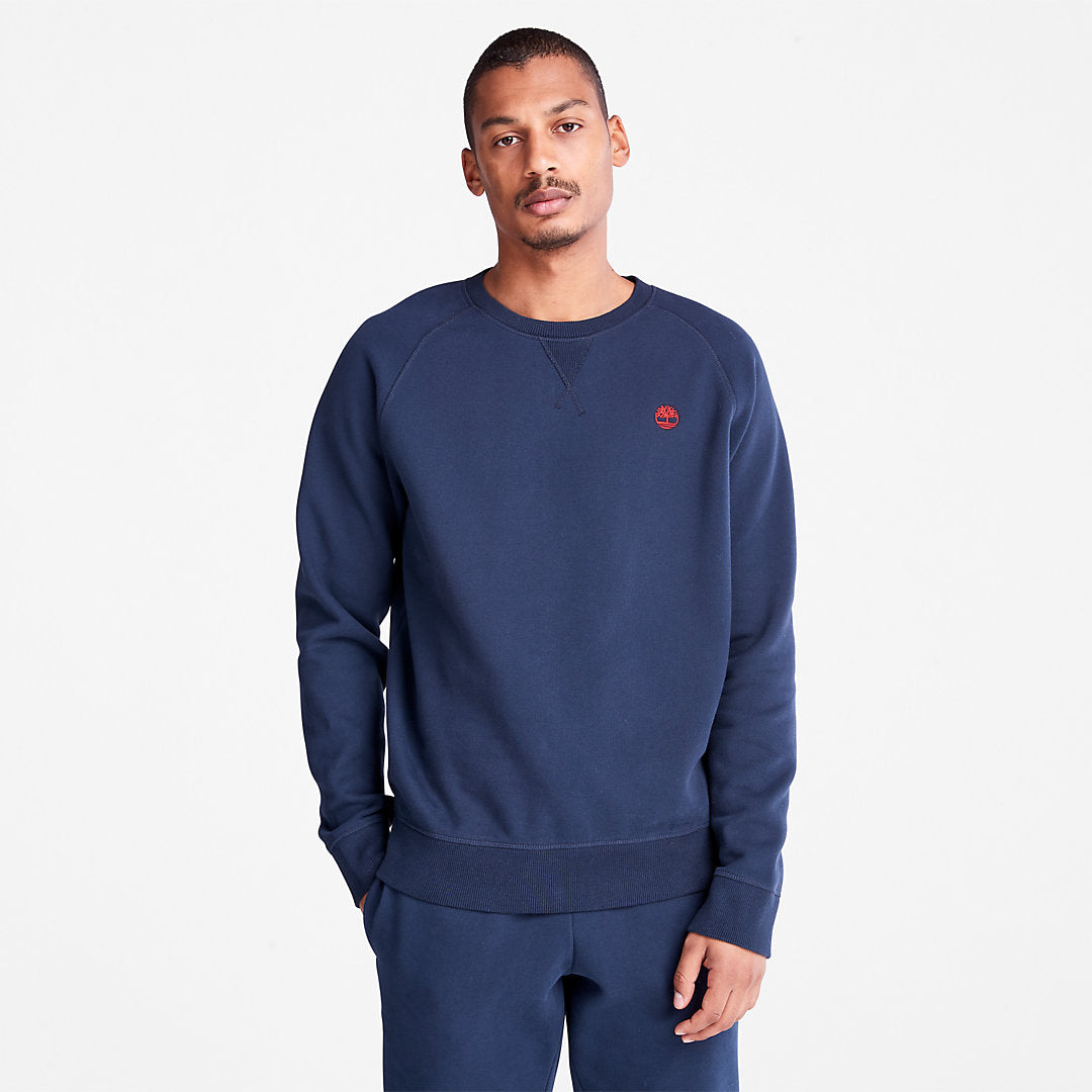 Mens Timberland Exeter River Sweatshirt for Men in Navy
