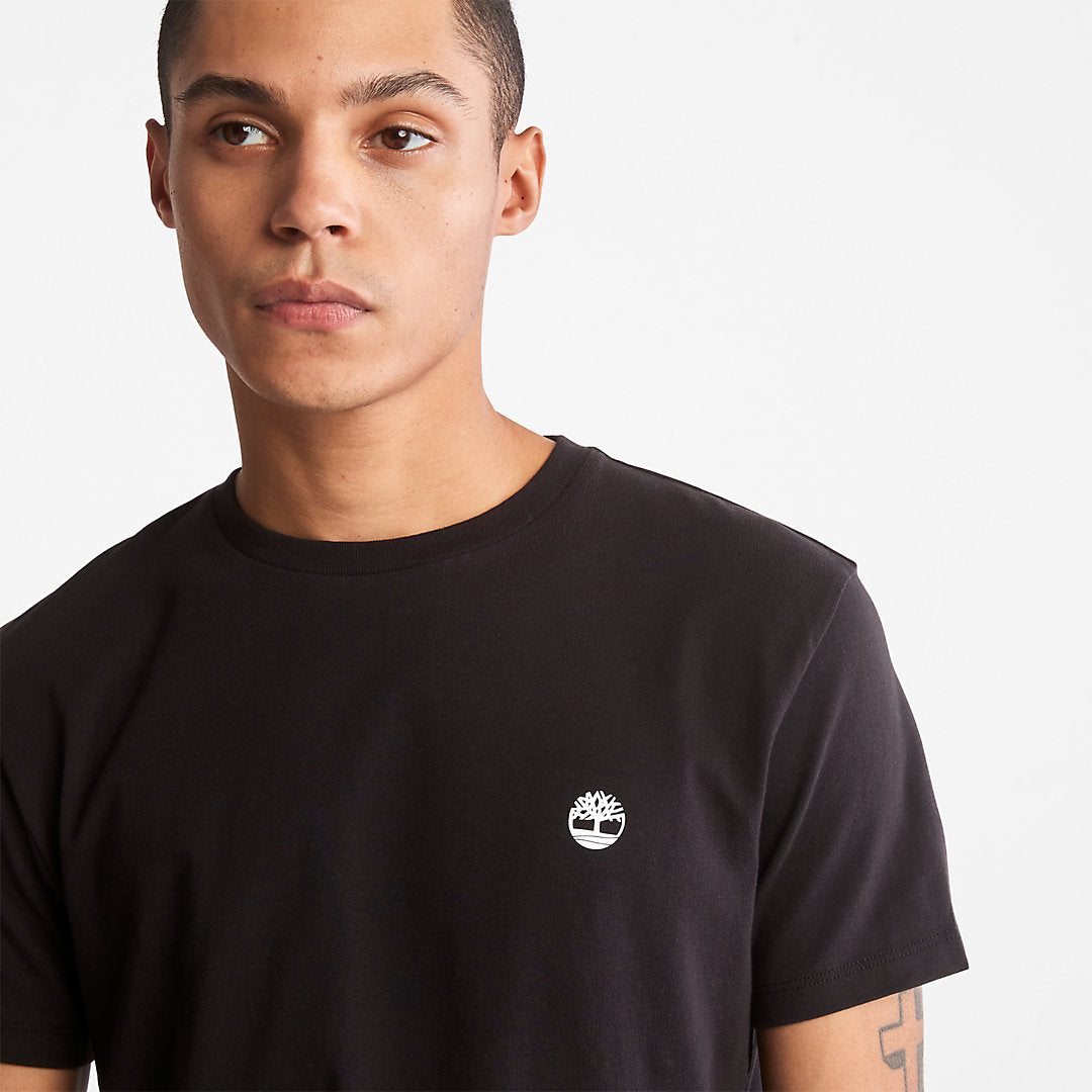 Mens Timberland 3xPack Organic Cotton T-Shirts for Men in Black, White, Grey