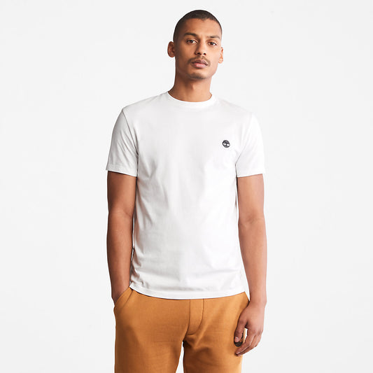 Mens Timberland Dunstan River Crew Tee for Men in White