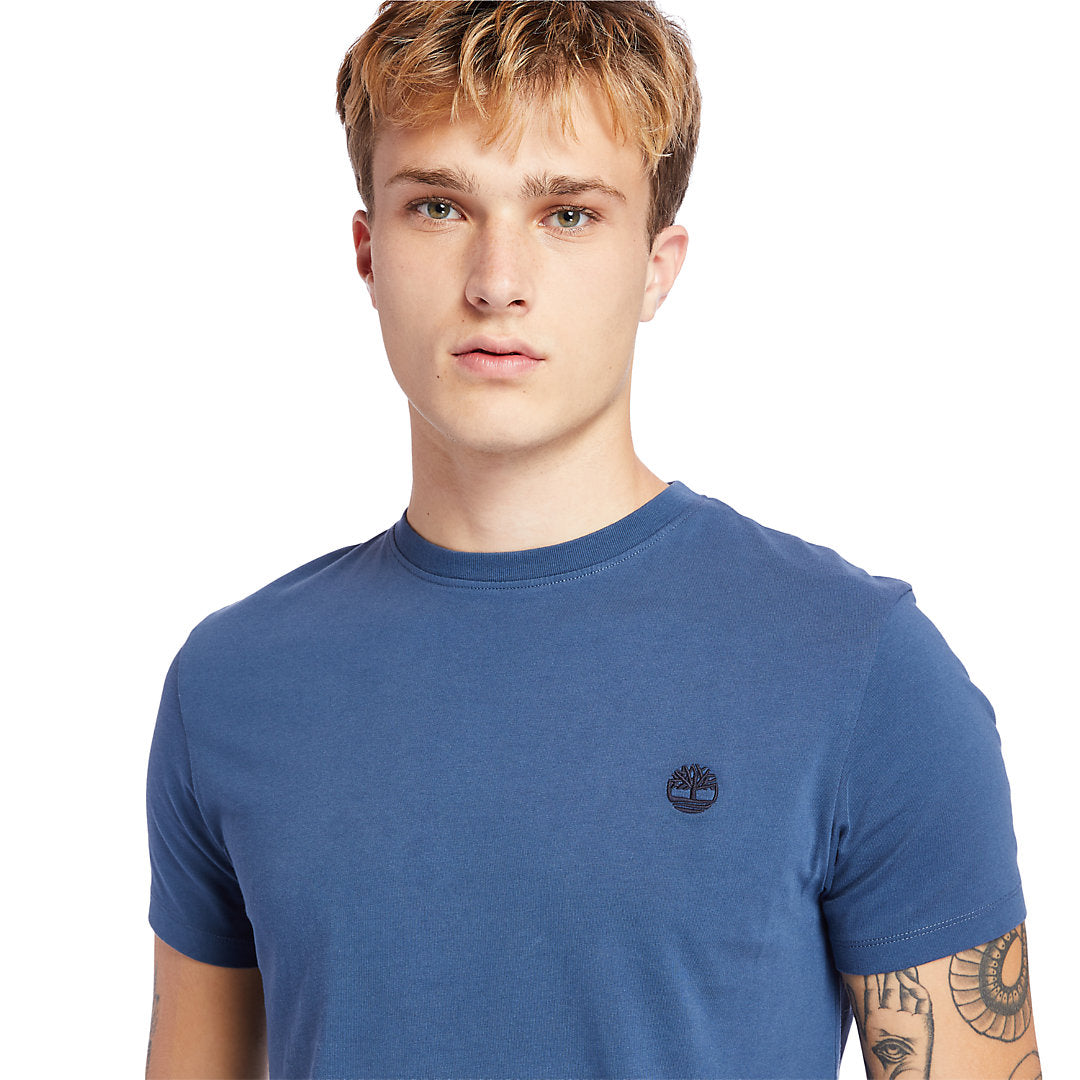 Mens Timberland Dunstan River Crew Tee for Men in Navy