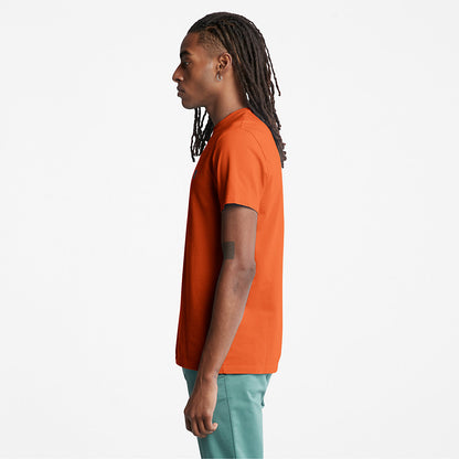 Mens Timberland Dunstan River T-Shirt for Men in Orange