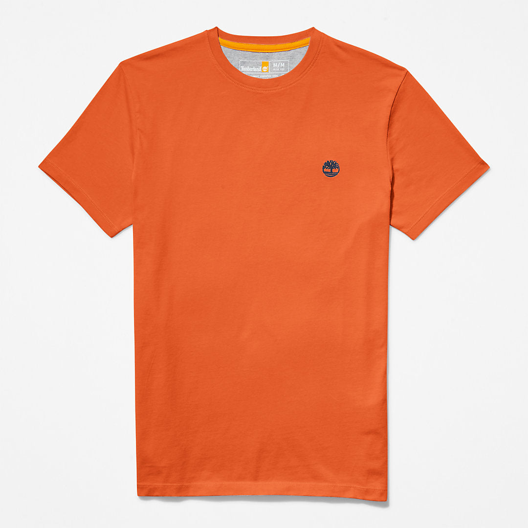 Mens Timberland Dunstan River T-Shirt for Men in Orange