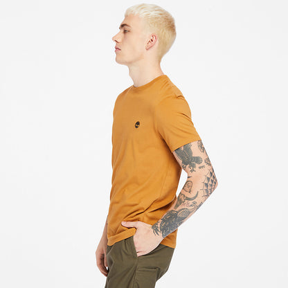 Mens Timberland Dunstan River Crew Tee for Men in Yellow