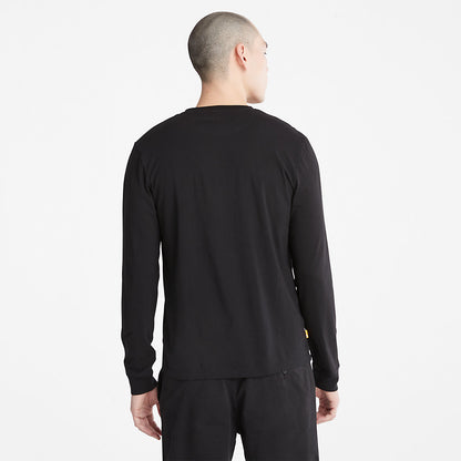Mens Timberland Dunstan River LS T-Shirt for Men in Black
