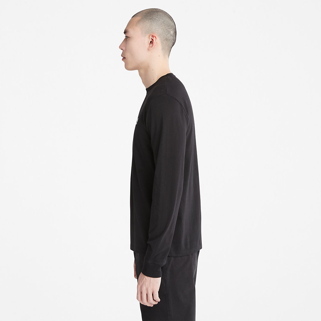 Mens Timberland Dunstan River LS T-Shirt for Men in Black
