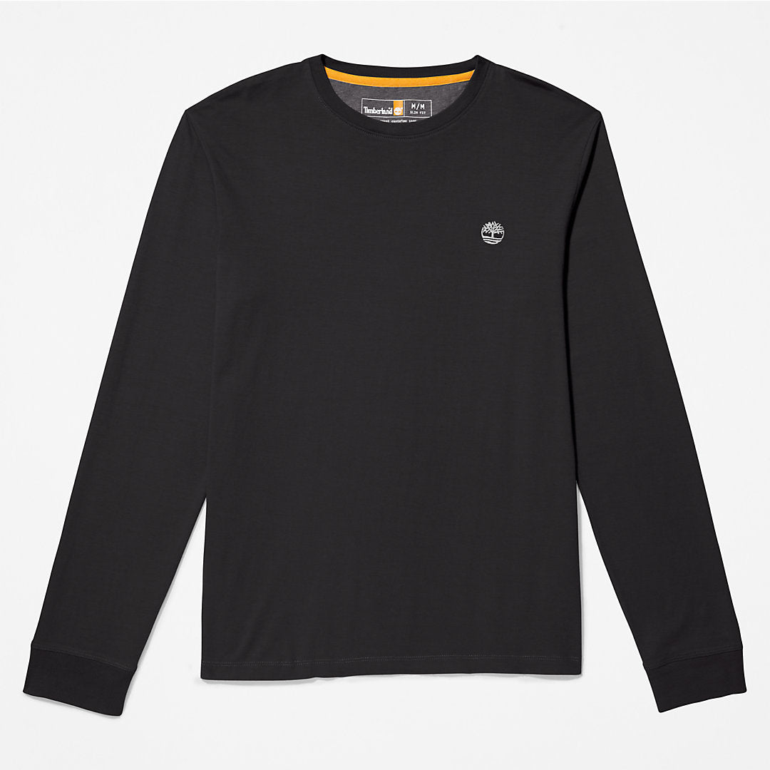 Mens Timberland Dunstan River LS T-Shirt for Men in Black