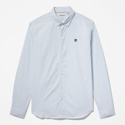 Mens Timberland Suncook River Gingham Shirt for Men in Blue