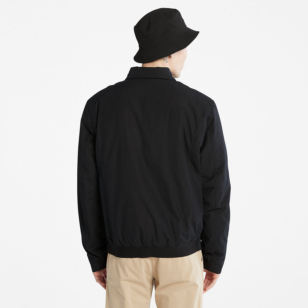 Mens Timberland Stratham Bomber Jacket for Men in Black