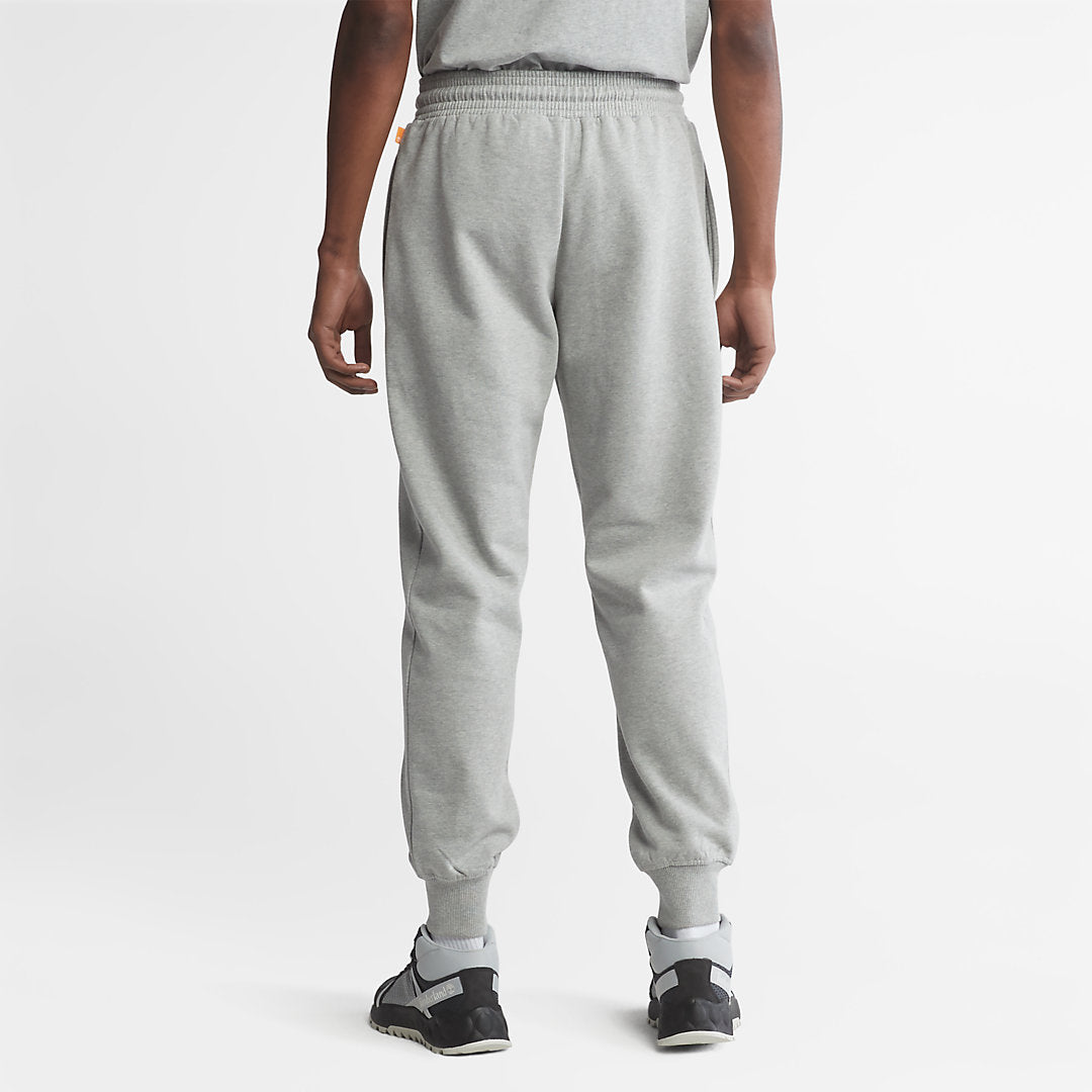 Mens Timberland Logo Sweatpants for Men in Grey