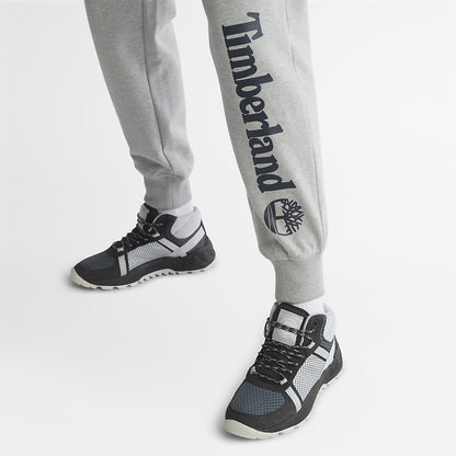 Mens Timberland Logo Sweatpants for Men in Grey