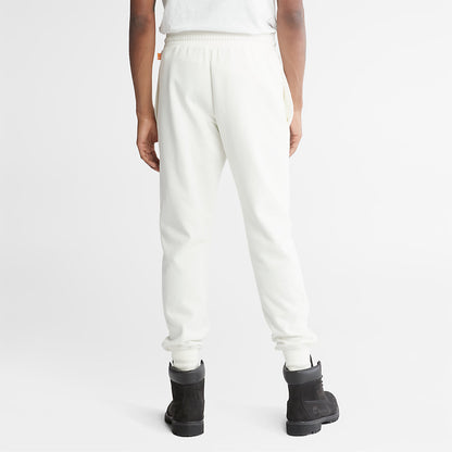 Mens Timberland Core Logo Sweatpants for Men in White
