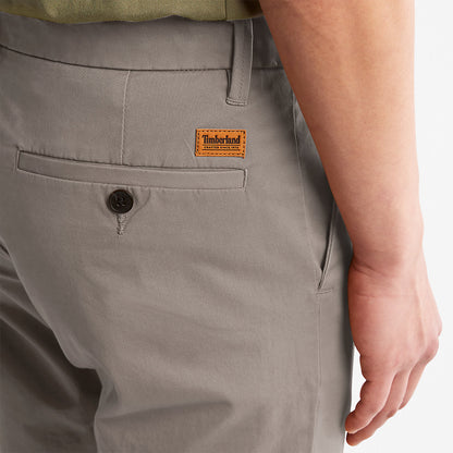 Mens Timberland Sargent Lake Stretch Chinos for Men in Grey
