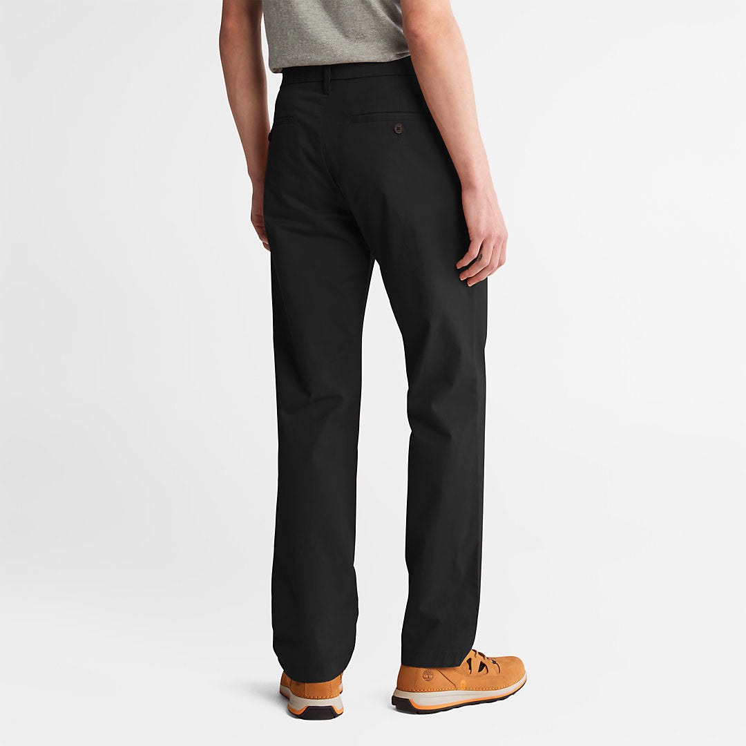 Mens Timberland Squam Lake Twill Chino Pants for Men in Black