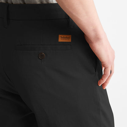 Mens Timberland Squam Lake Twill Chino Pants for Men in Black