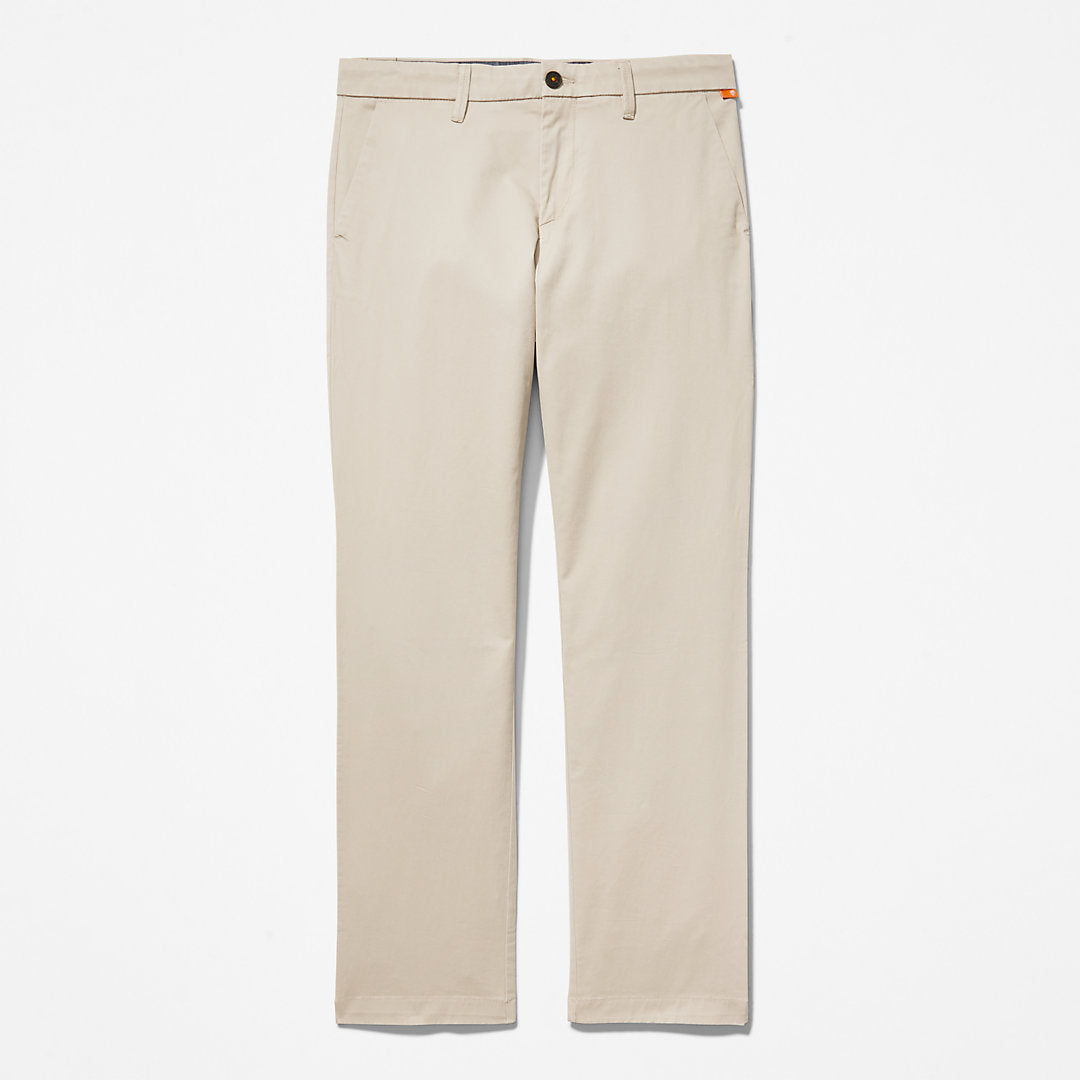 Mens Timberland Squam Lake Stretch Chinos for Men in Beige