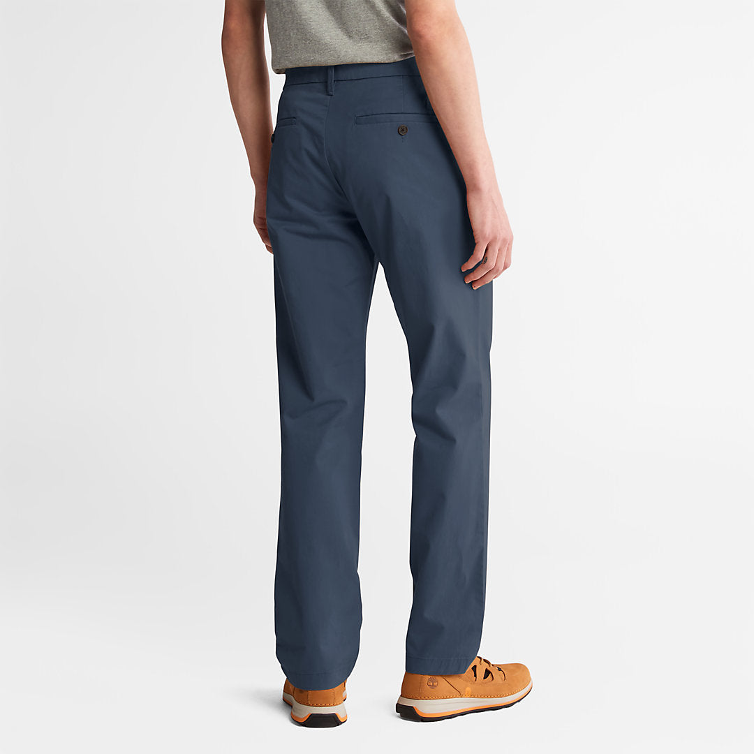 Mens Timberland Squam Lake Stretch Chinos for Men in Blue