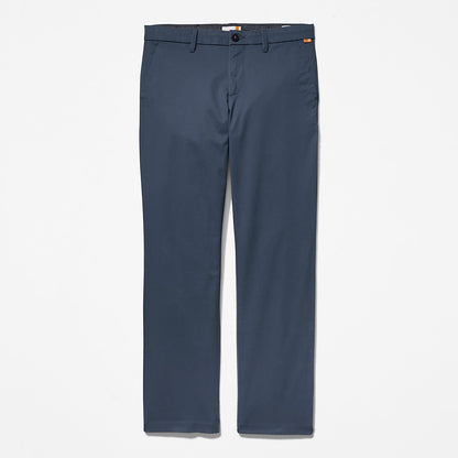 Mens Timberland Squam Lake Stretch Chinos for Men in Blue