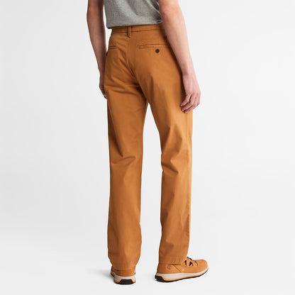 Mens Timberland Squam Lake Twill Chino Pants for Men in Yellow