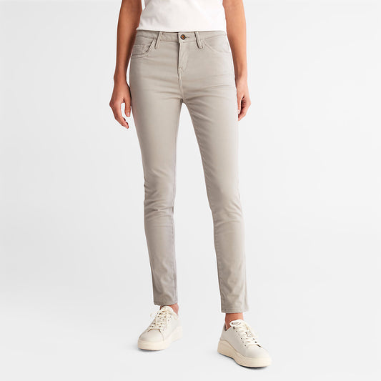 Womens Timberland Mid-rise Super-skinny Trousers for Women in Grey