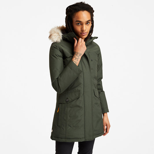 Womens Timberland DryVent™ Waterproof Parka for Women in Green