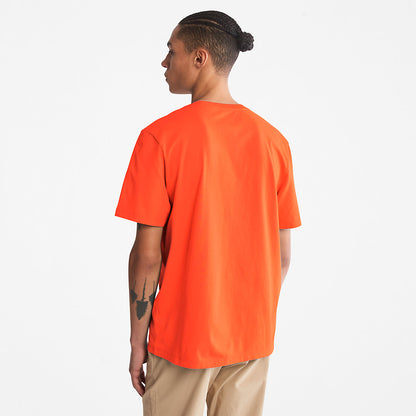 Mens Timberland Kennebec River Tree-Logo T-Shirt for Men in Green